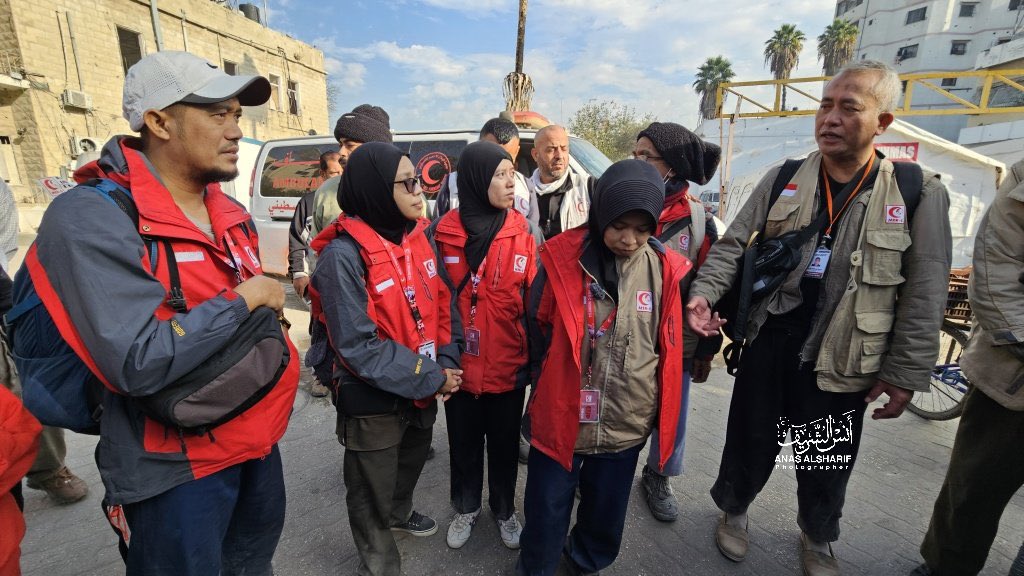 Israeli forces raid Indonesian Hospital in Jabalia, detain patients