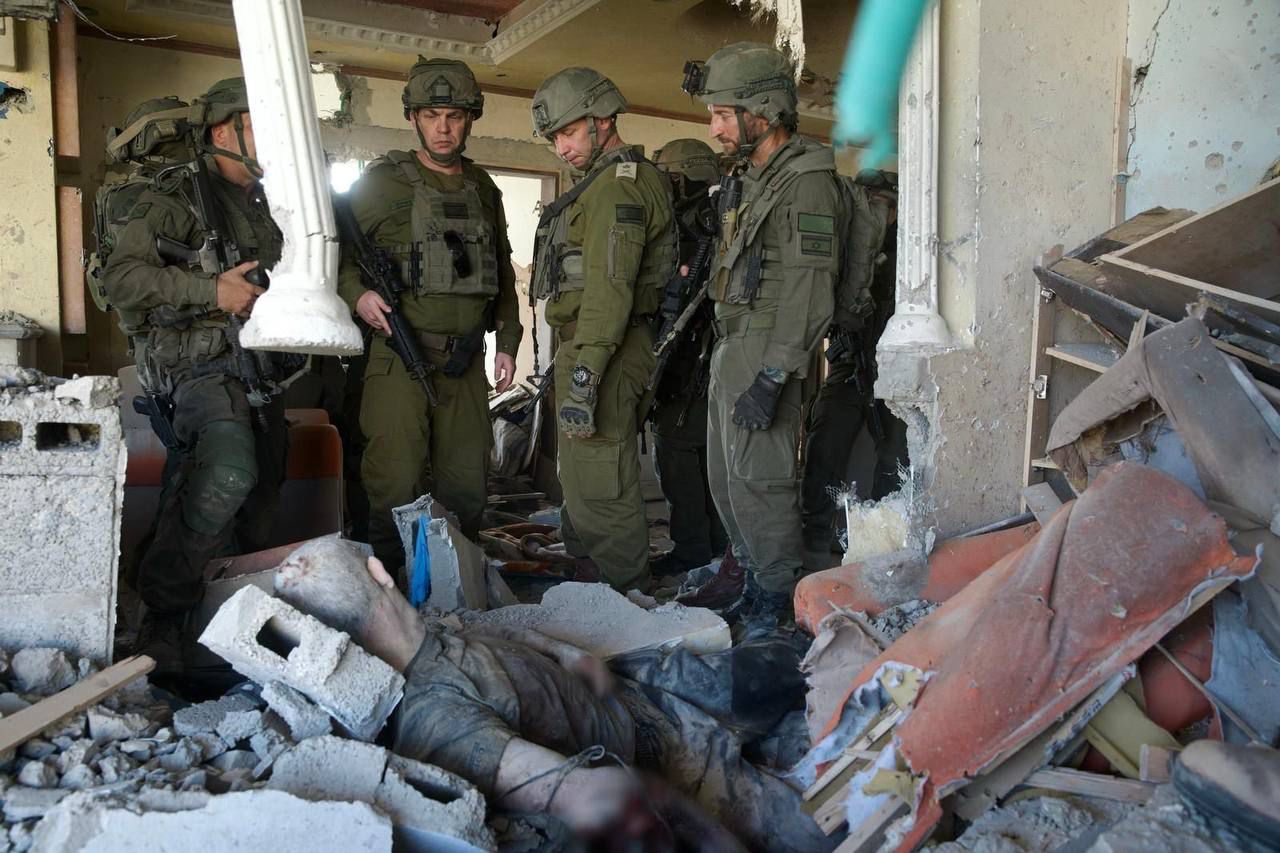 Israeli Army Releases Photo Marking Sinwar Assassination Anniversary