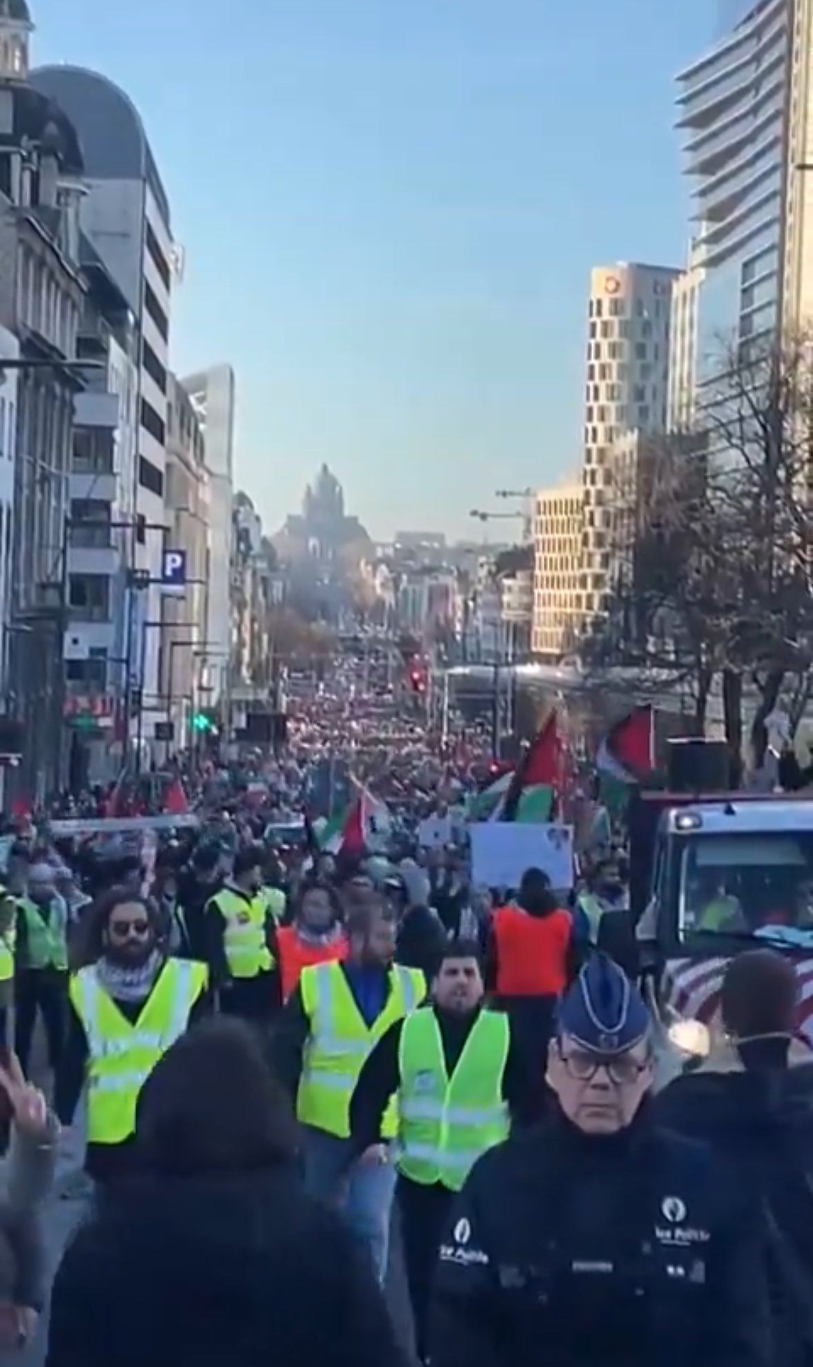 Thank you Brussels. Don’t stop talking about Gaza.