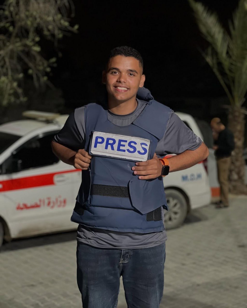 Journalist Momen Abul Ouf Killed in Gaza Bombing