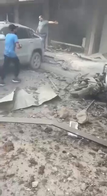 Bombing in South Beirut Lebanon May 2026