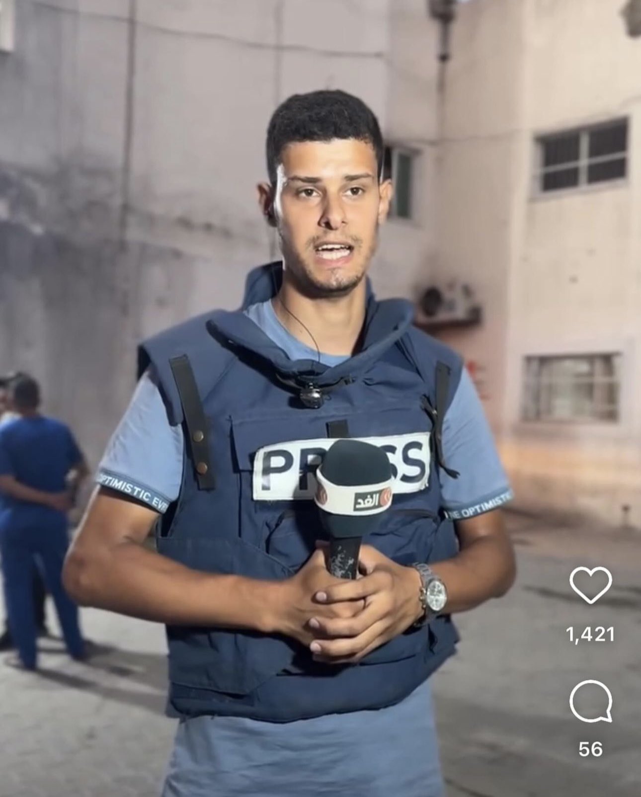Palestinian journalist Fadi Alwhidi paralyzed by Israeli sniper
