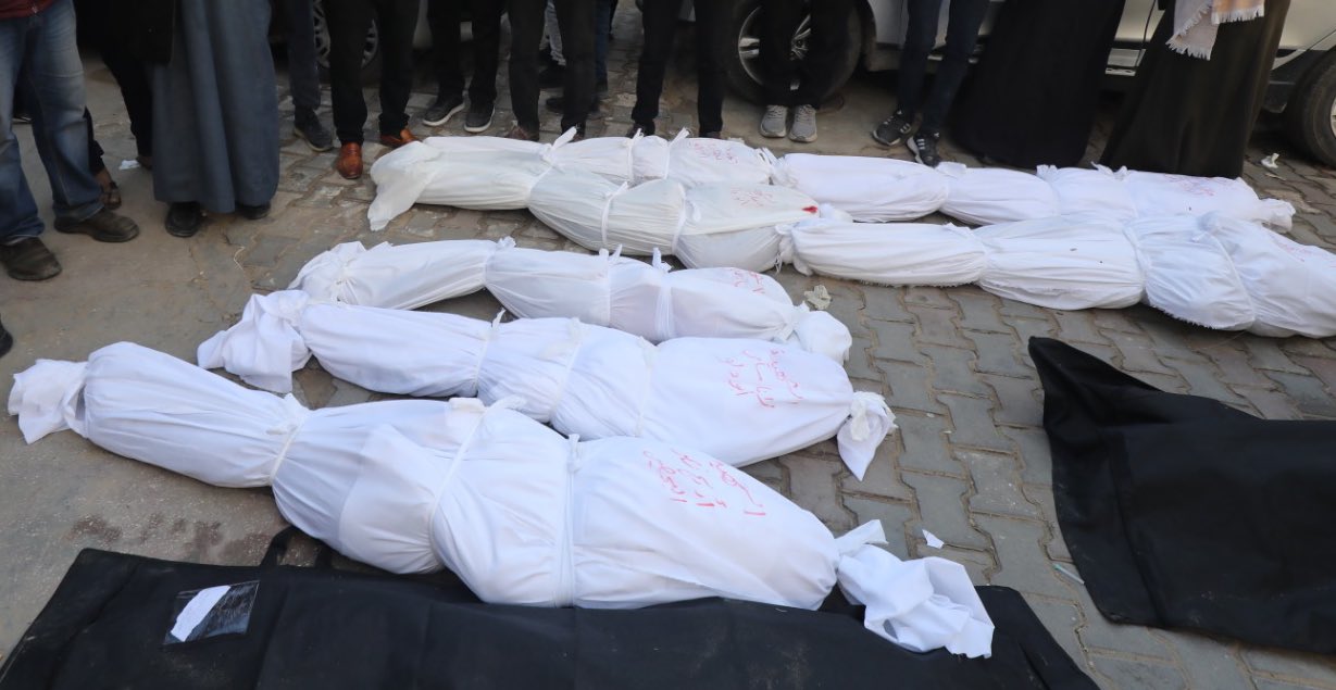 Mother and six siblings killed in Israeli bombing near Al Shifa Hospital Gaza