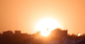 Israeli Bombing and Explosions in Gaza City East