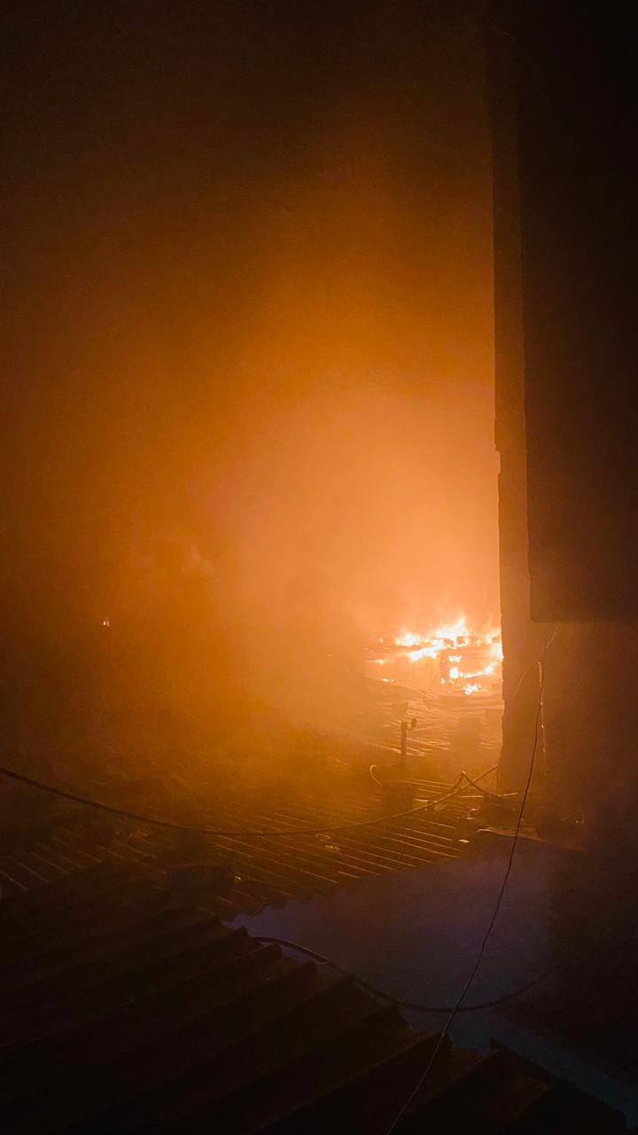 Al-Faluja neighborhood in Jabalia camp Gaza moments ago