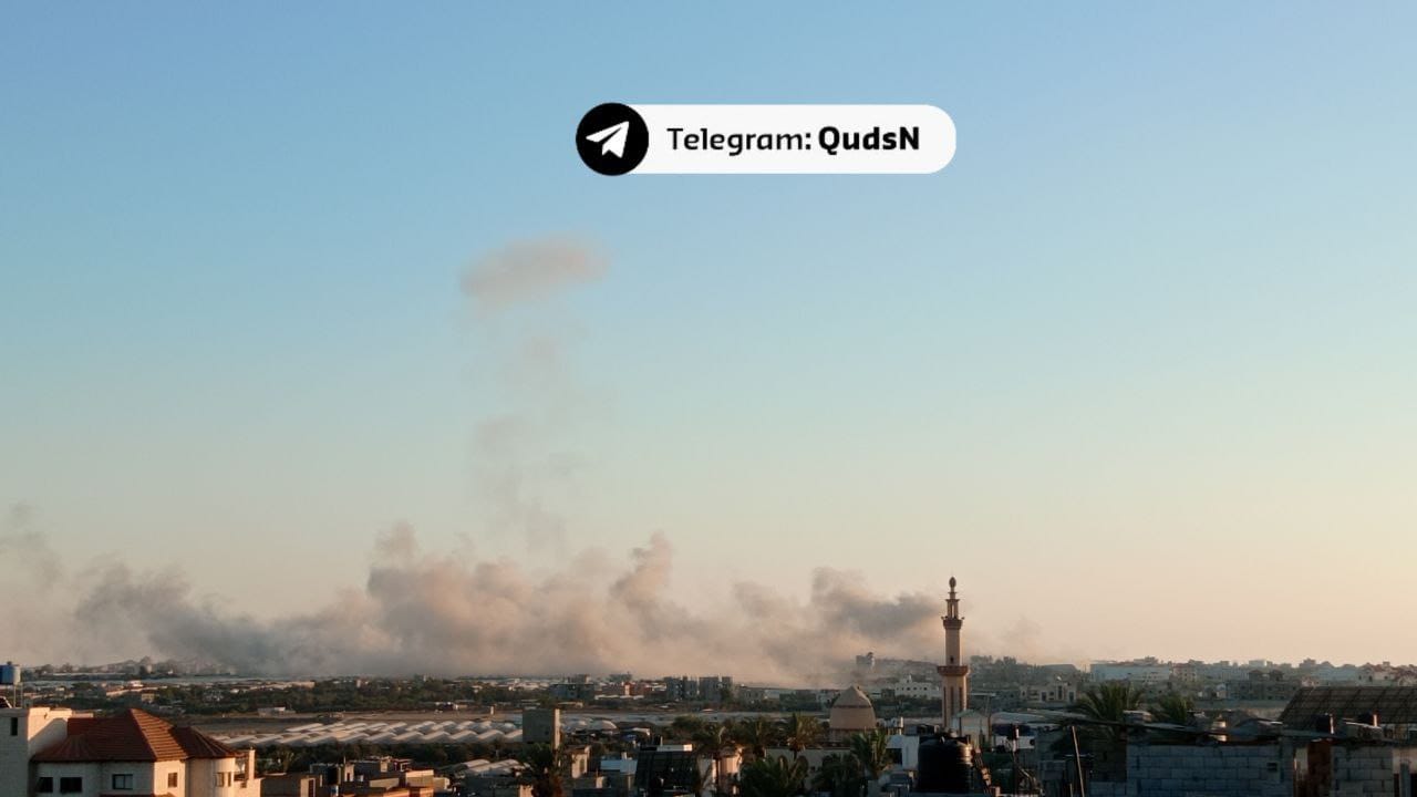 Israeli warplanes launch violent airstrikes north of Rafah City