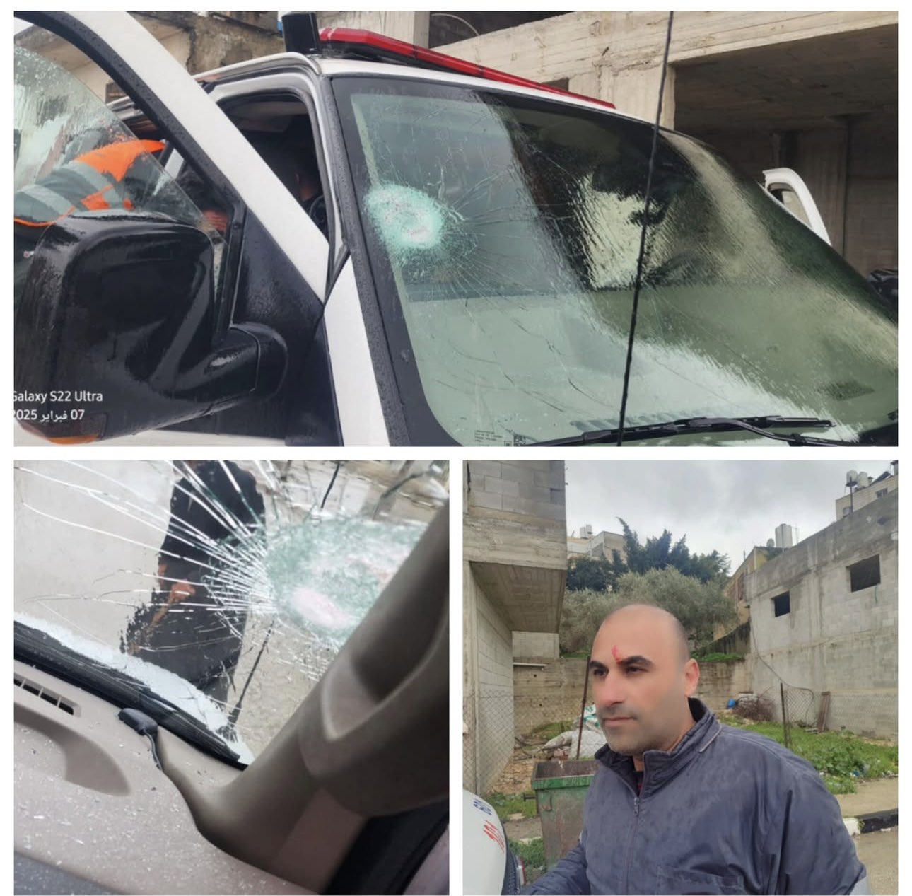 Red Crescent reports assault on ambulance crew in Beita