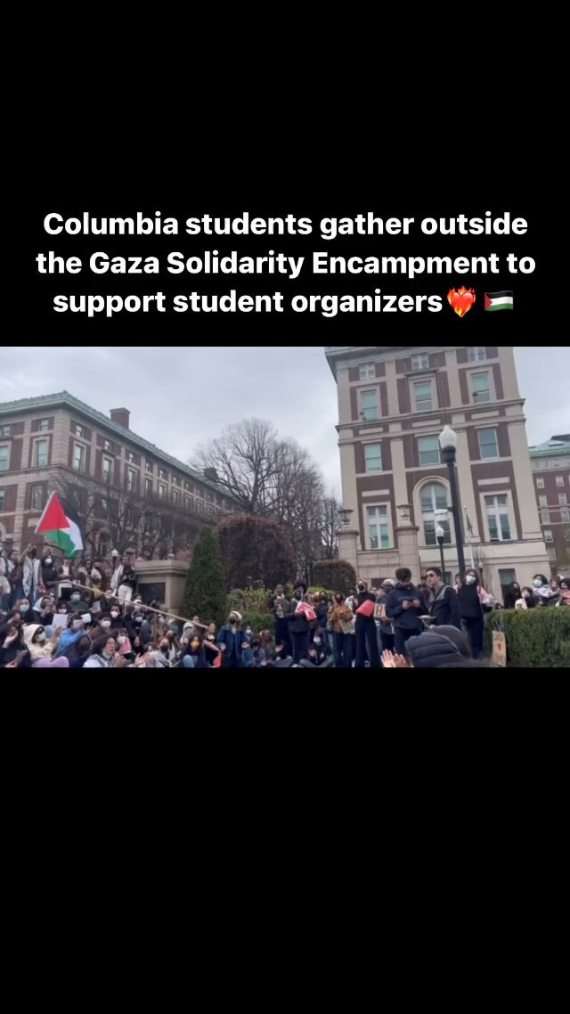 Columbia University students launch Gaza solidarity encampment demanding divestment