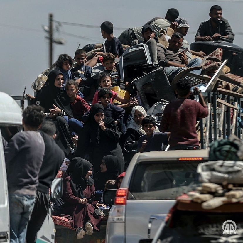 Citizens Continue Evacuation from Rafah Amid Israeli Shelling
