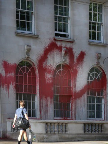 Palestine Action targets London Invesco office over Israeli weapons producer shares