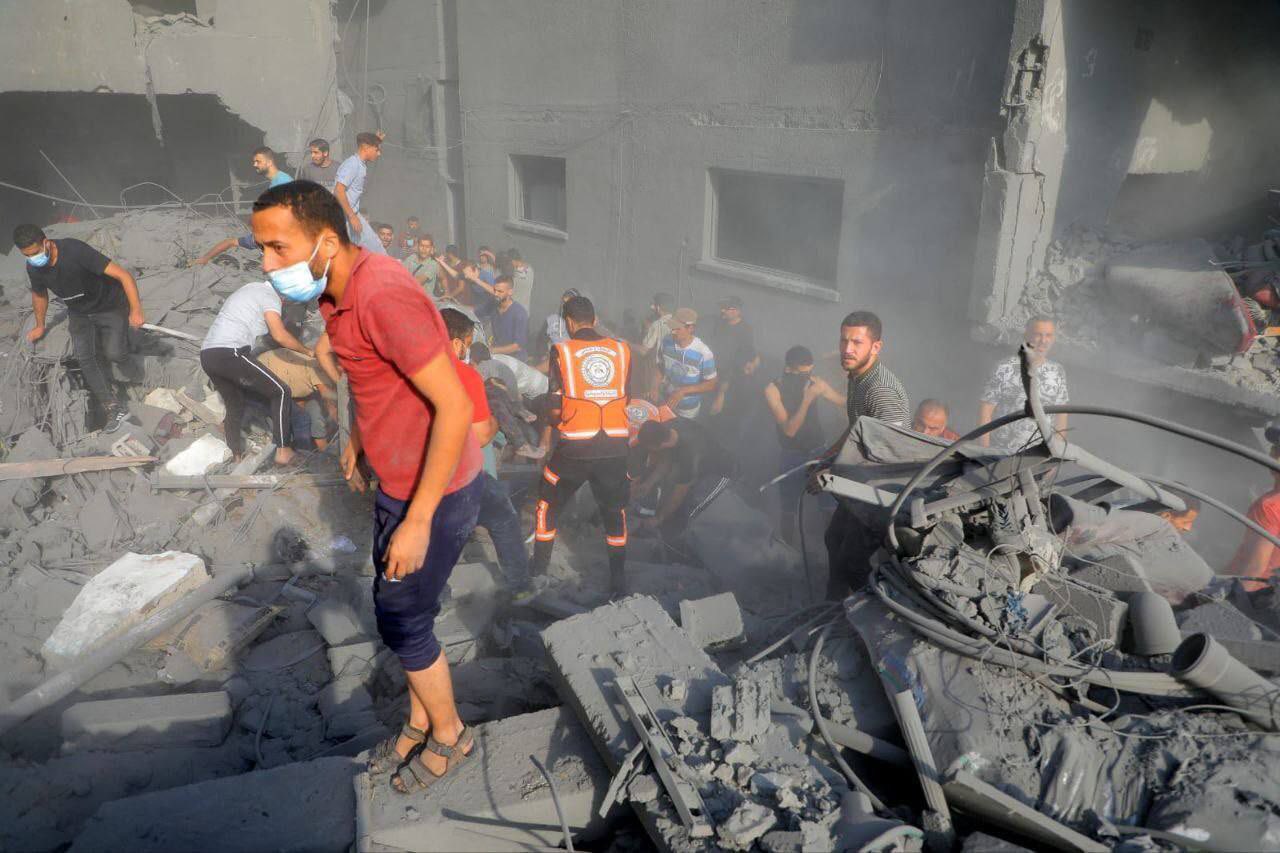 Israeli air attack kills 400 Palestinians in Jabalia camp Gaza