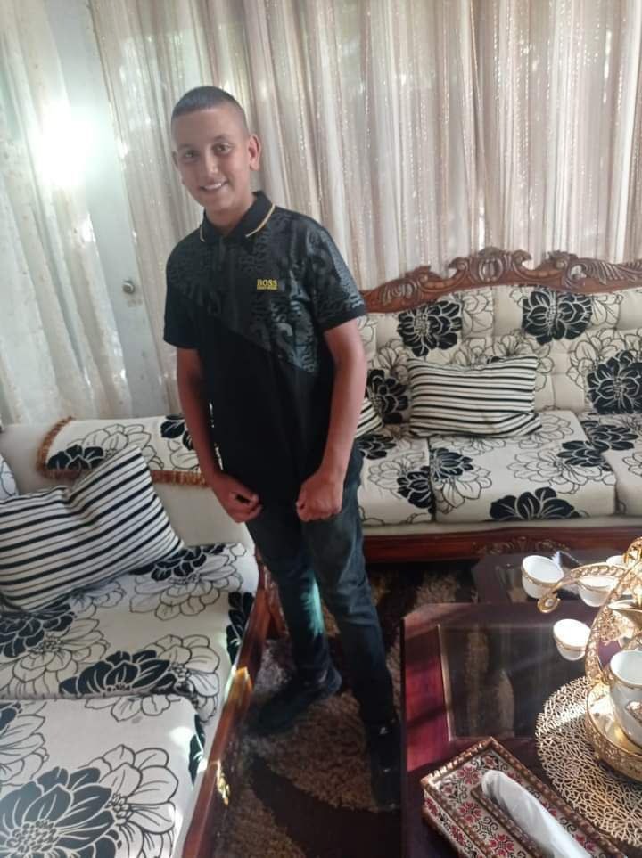 Israeli Forces Kidnap Palestinian Child Musa Attouna in Jalazone Raid
