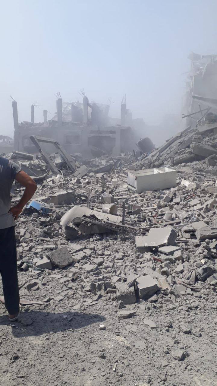 Israeli aggression on Gaza Strip continues 321st consecutive day