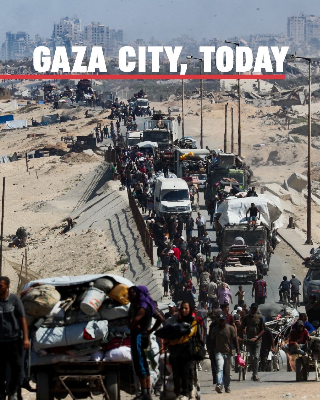 Israel’s Ethnic Cleansing of Gaza City