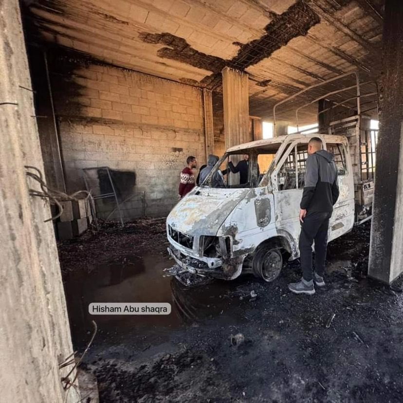 Settlers attack Hawara, burn house and vehicles at dawn