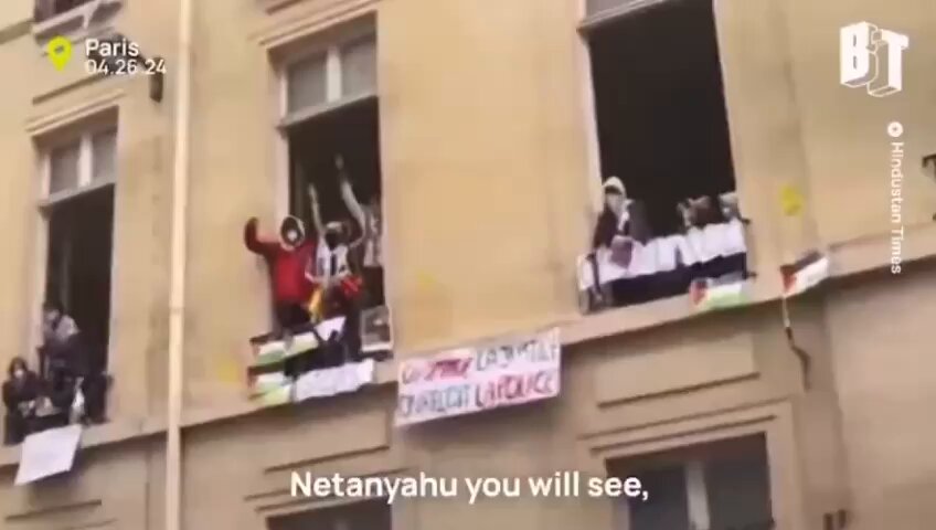 Anti-Israeli Occupation Protests Expand to French Universities