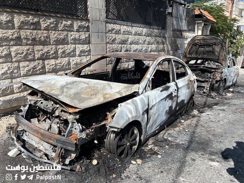 Israeli settlers attack Palestinian village Jeit near Qalqilia