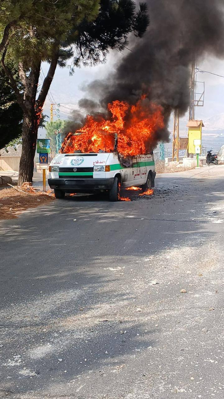 Israel kills 200 Lebanese paramedics in 40 days amid media silence