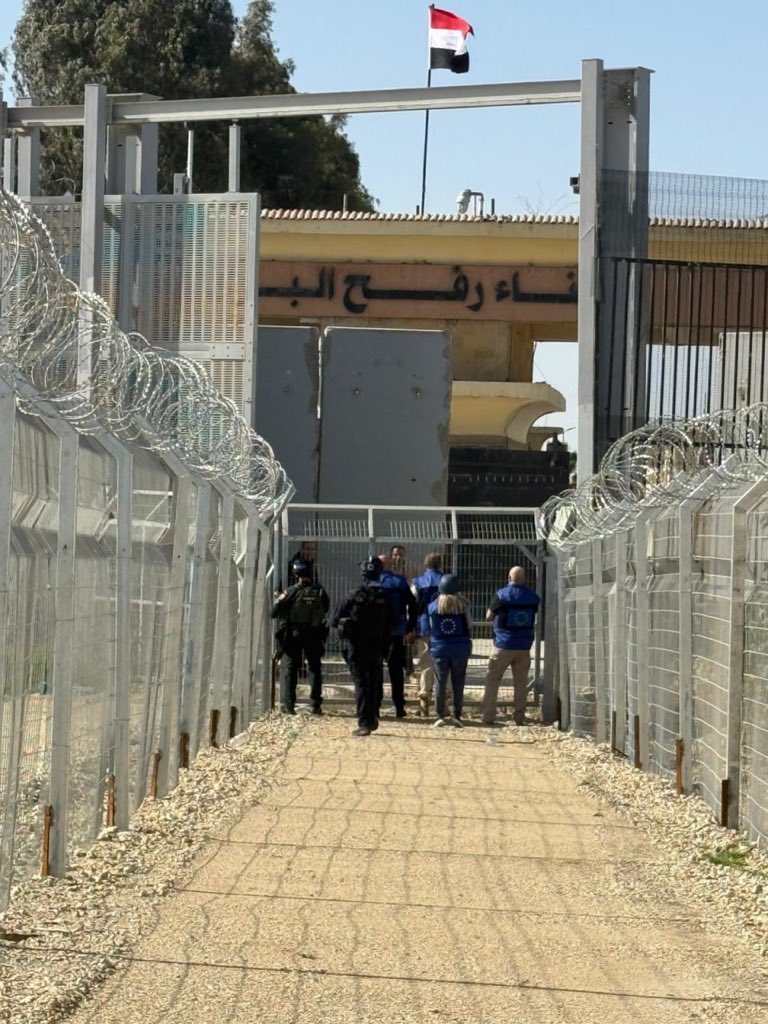 Rafah Crossing Described as Security Checkpoint