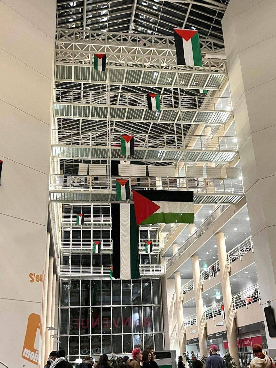 Pro-Palestine Students Raise Flag at University of Geneva