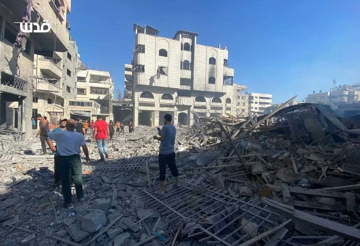Holy Family School in Gaza After Israeli Airstrike
