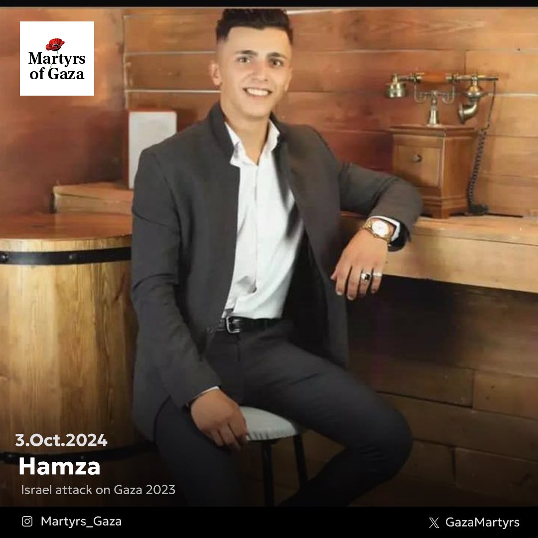 Hamza, 20-year-old Gaza interior design student shares personal story