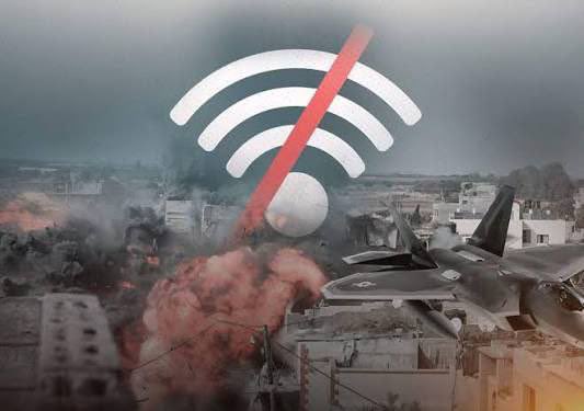 Gaza telecommunications networks suspended by Israeli targeting