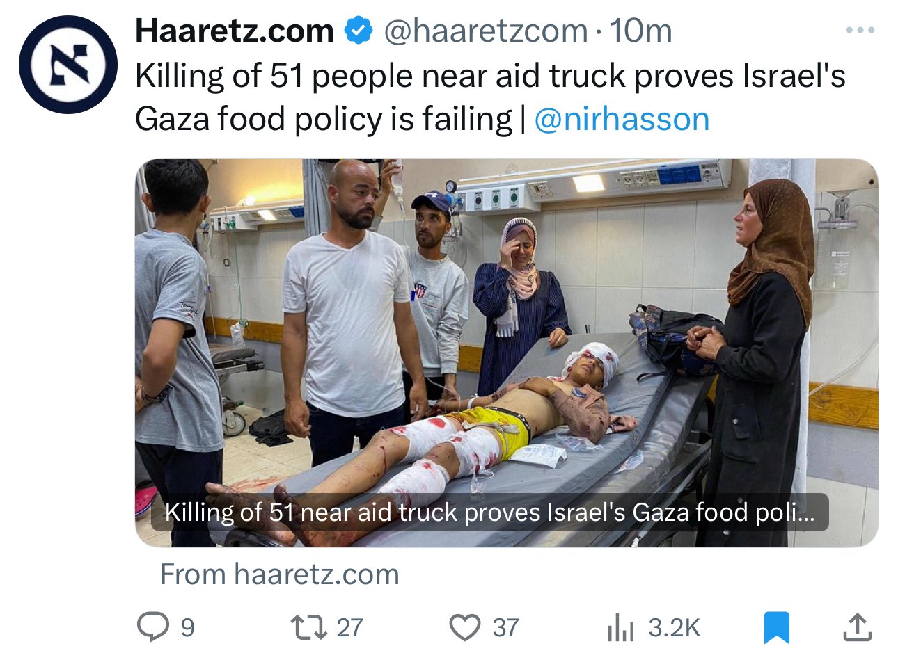 Israel kills 51 Palestinians waiting for flour in Gaza