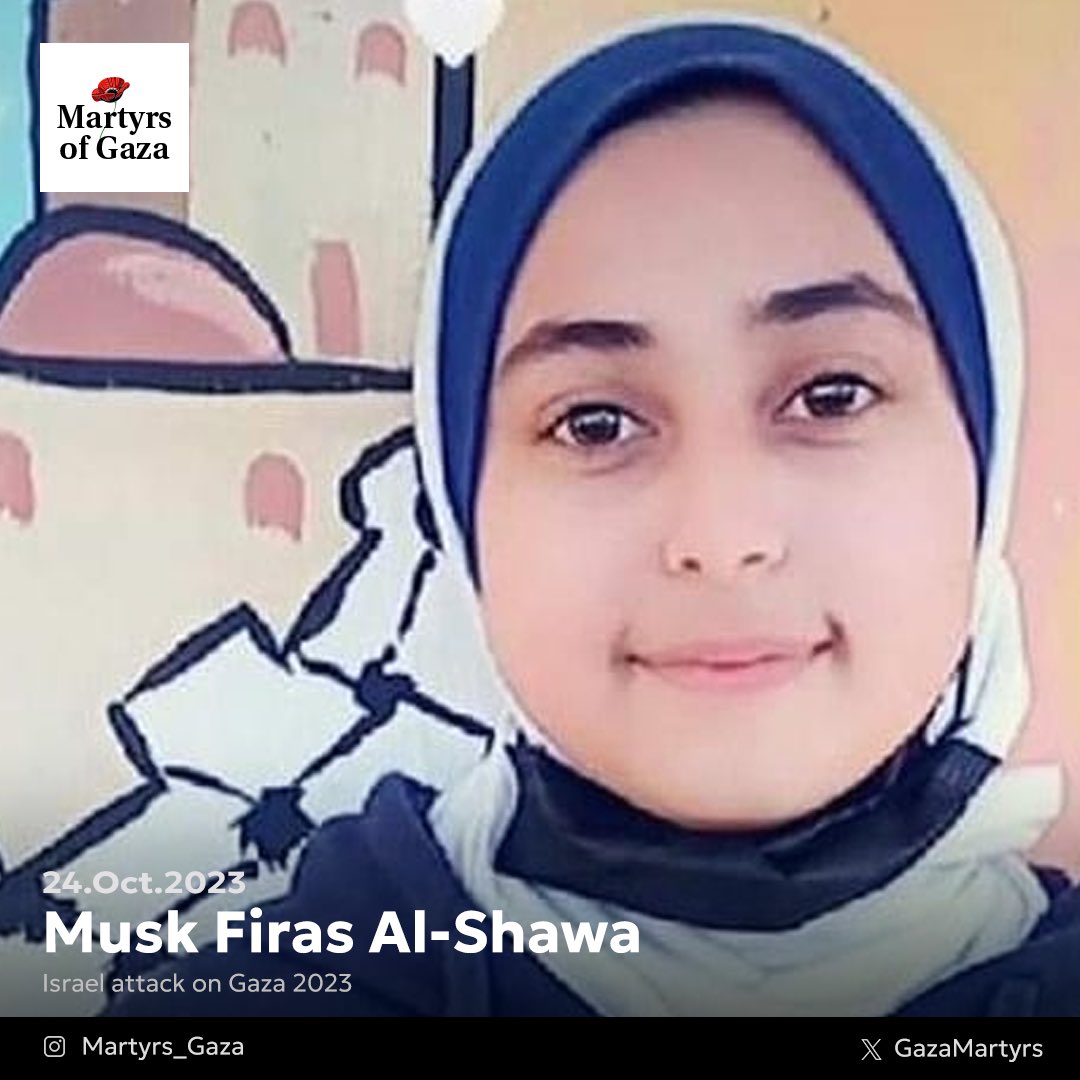 Remembering Musk Firas Al-Shawa, 15-year-old student and friend