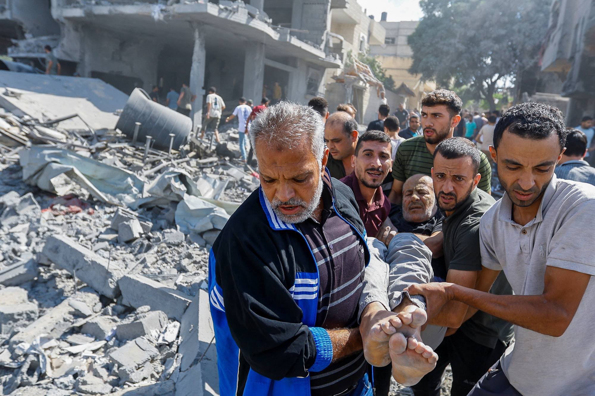 Israeli bombing of Al Burij refugee camp reported