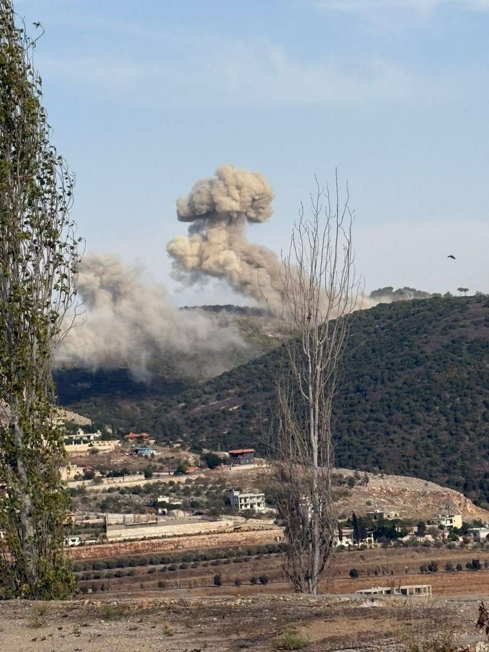 Israeli airstrikes target southern Lebanon areas