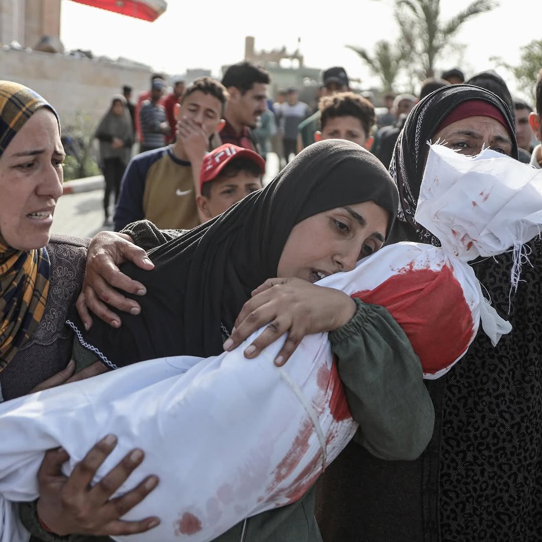 Mother grieves child killed in Israeli airstrike before Eid