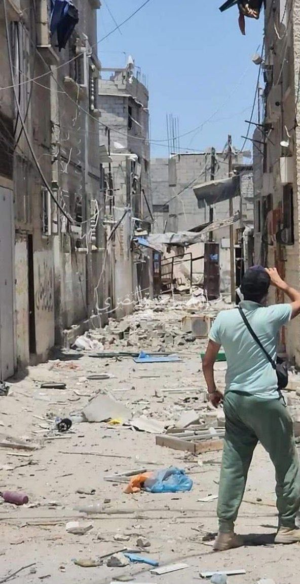 Destruction in Shabura Neighborhood, Central Rafah