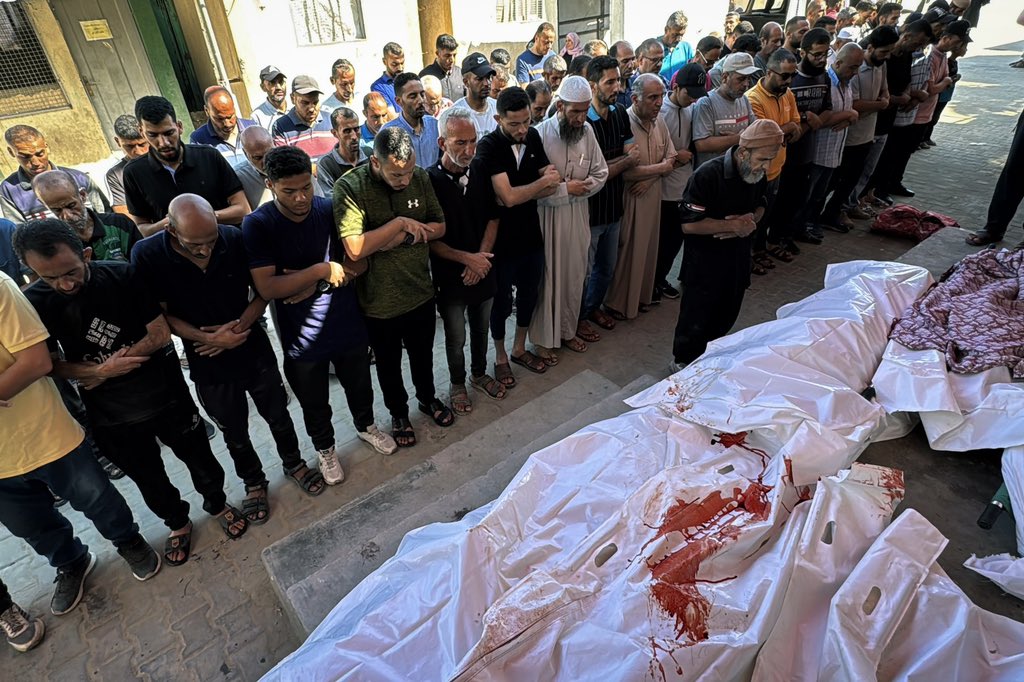 Family killed in Israeli bombing of tent in Al Mawasi area