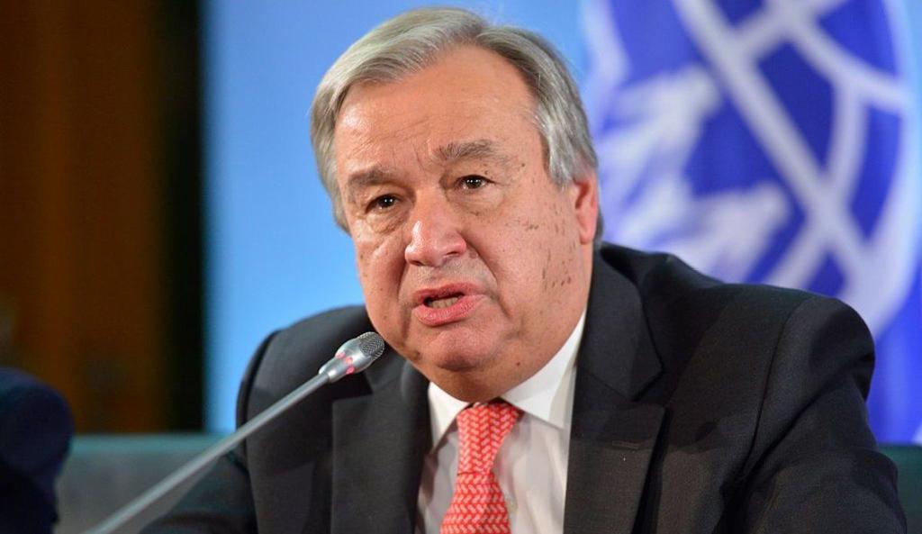 Guterres Denounces Israeli Crimes in Gaza Displacement Camp