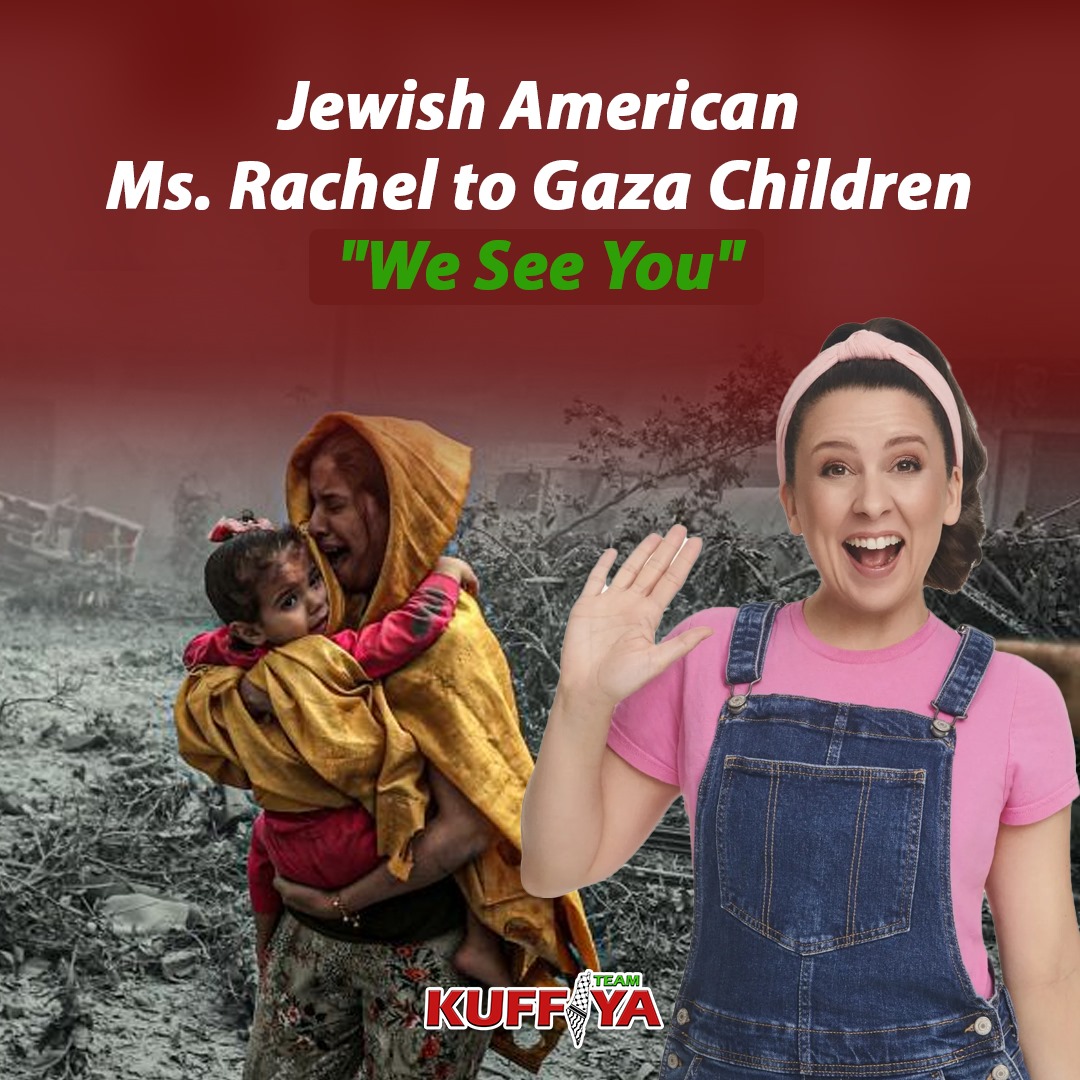 Ms. Rachel Criticized for Gaza Solidarity Post