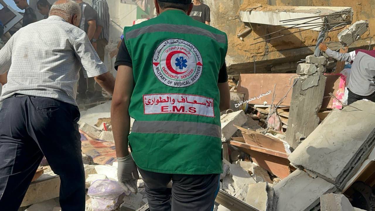Israeli airstrikes kill casualties in Al-Bureij refugee camp
