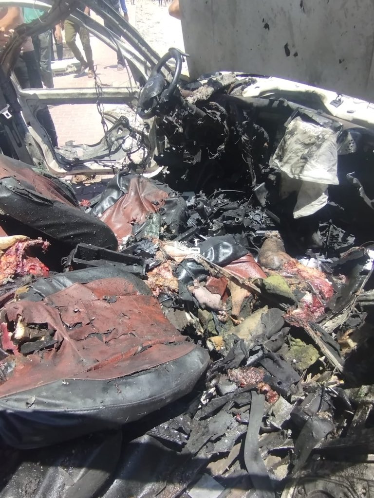 Two killed in Israeli bombing of Gaza City neighborhood