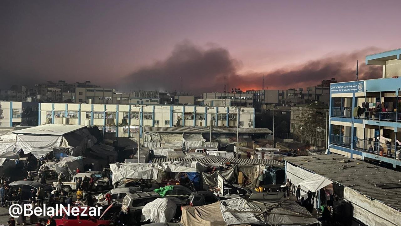 Ongoing Airstrikes and Bombing Campaign in Gaza Strip Areas