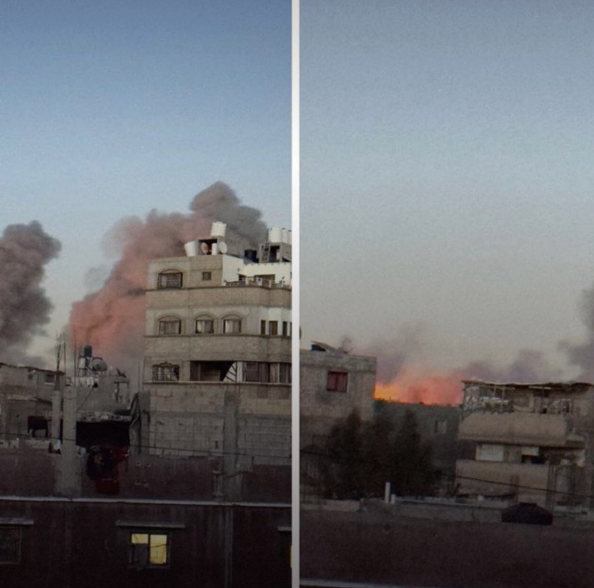 Israeli airstrikes hit Shuja’iyya and Beit Hanoun in Gaza