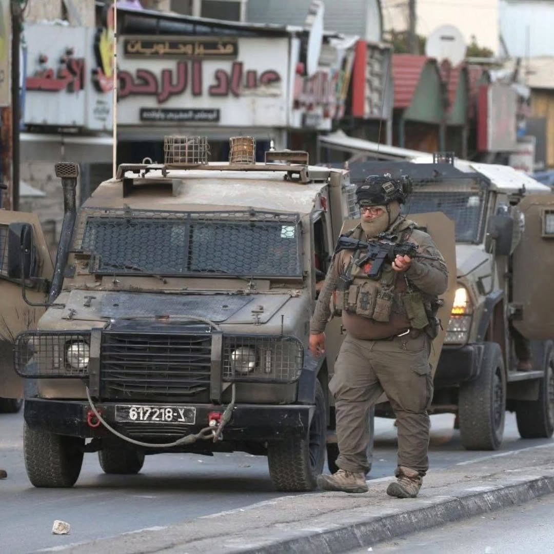 Israeli Soldier Raid on Askar Camp, Nablus