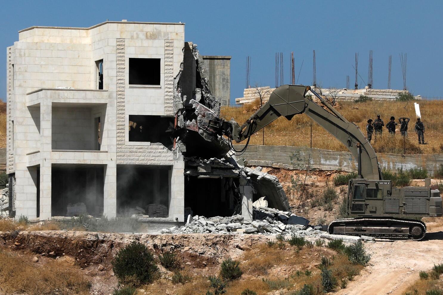 Israeli Authorities Order Destruction of 45 Homes in West Bank