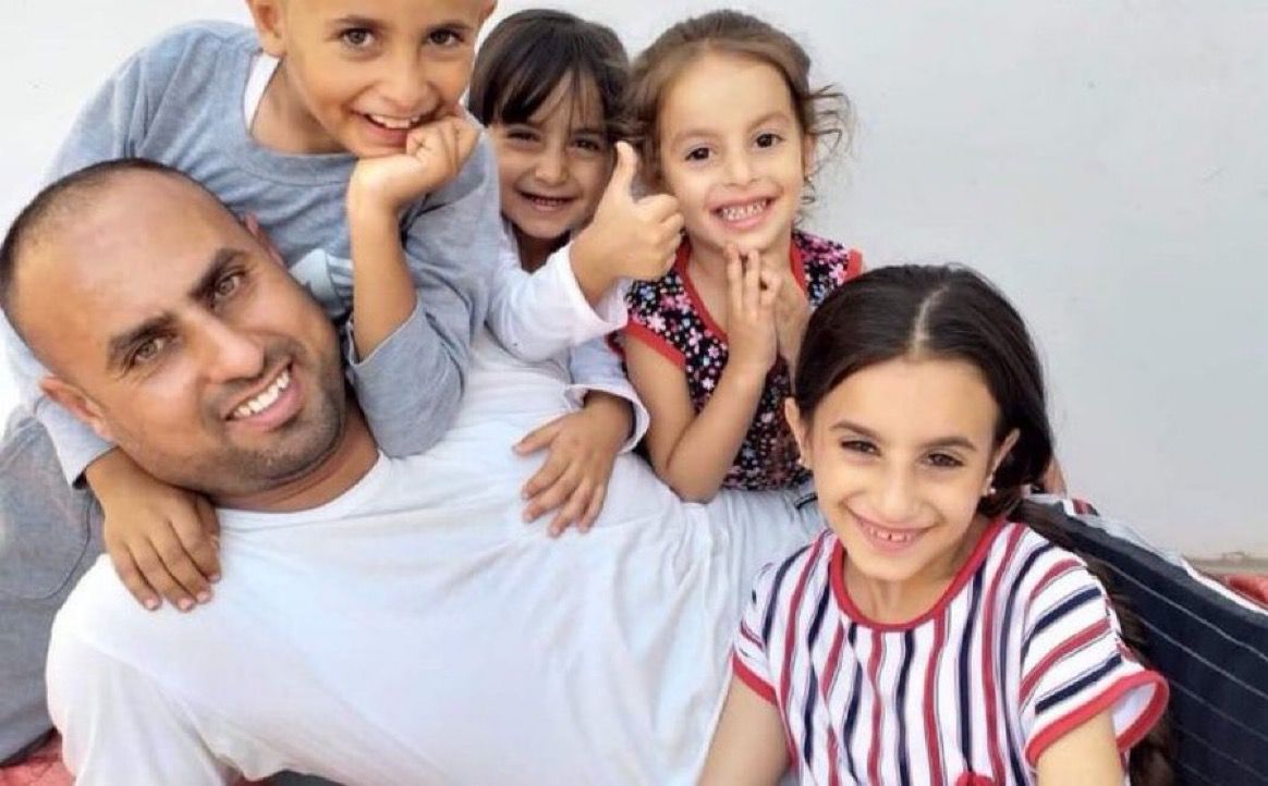 Palestinian Father and Three Daughters Killed in Israeli Airstrike Gaza