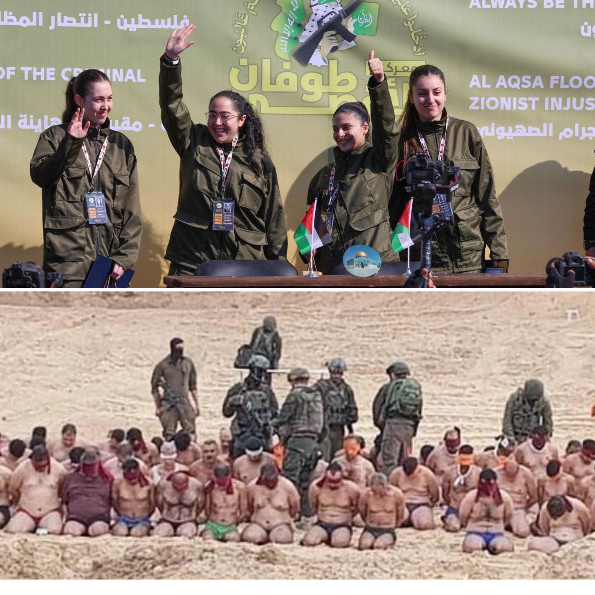 Israeli Prisoners and Palestinian Hostages Exchange