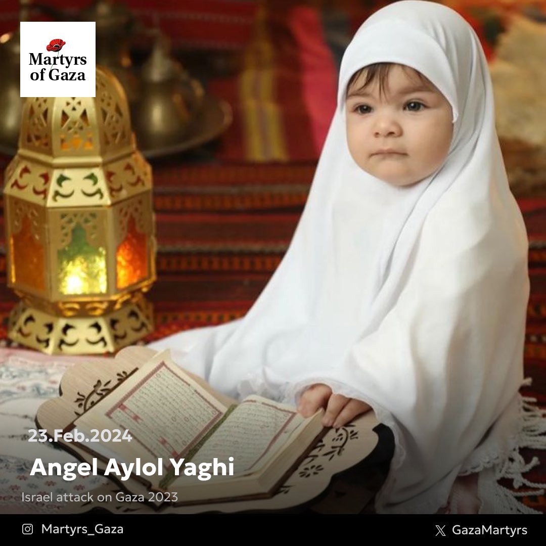 Angel Aylol Yaghi, Palestinian photographer’s daughter killed in airstrike