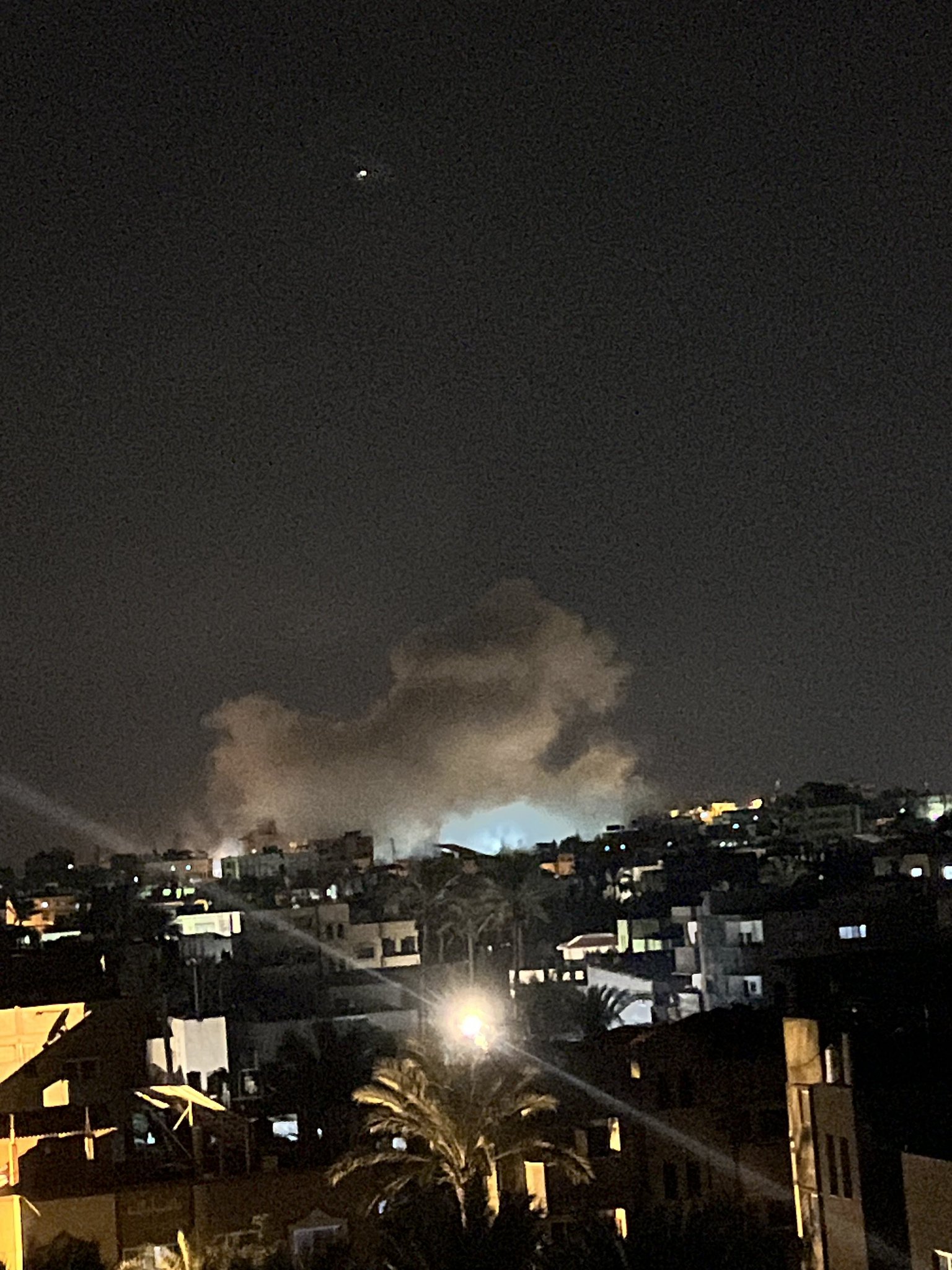 Another Airstrike Reported in Gaza Area