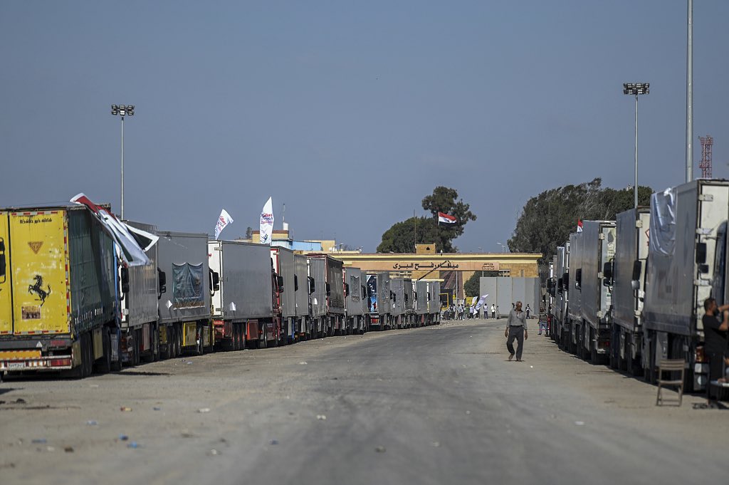 First convoy marks beginning of sustained relief efforts