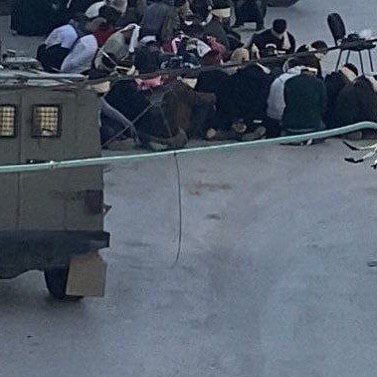 Israeli forces detain Palestinian civilians in Jenin raid