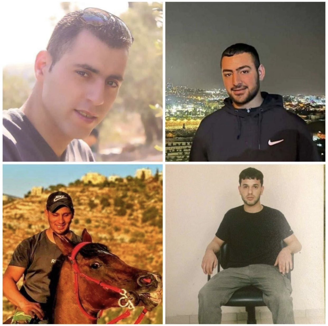 Four martyrs from Kafr Nimah assassinated by occupation forces