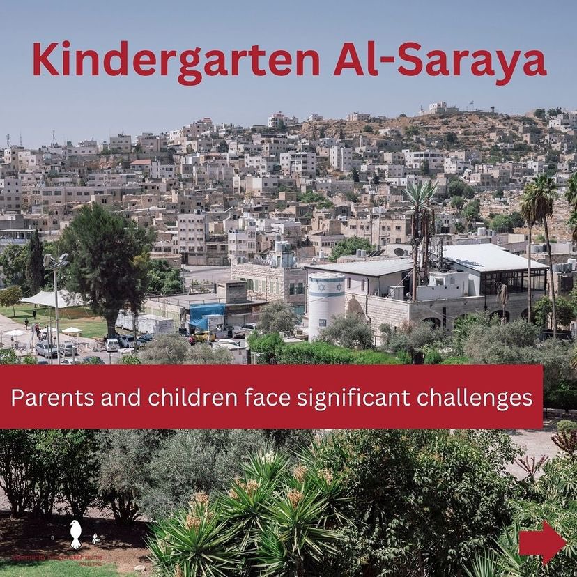 Checkpoint Risks and Settler Threats at Al-Saraya Kindergarten